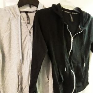 Calvin Klein Performance XS Zip-Up Hoddies